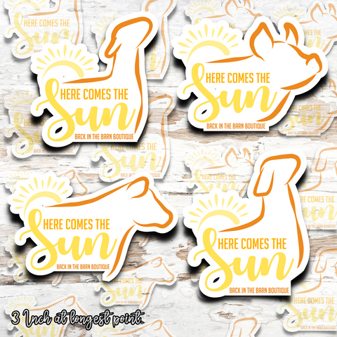 Sunshine Livestock Stickers