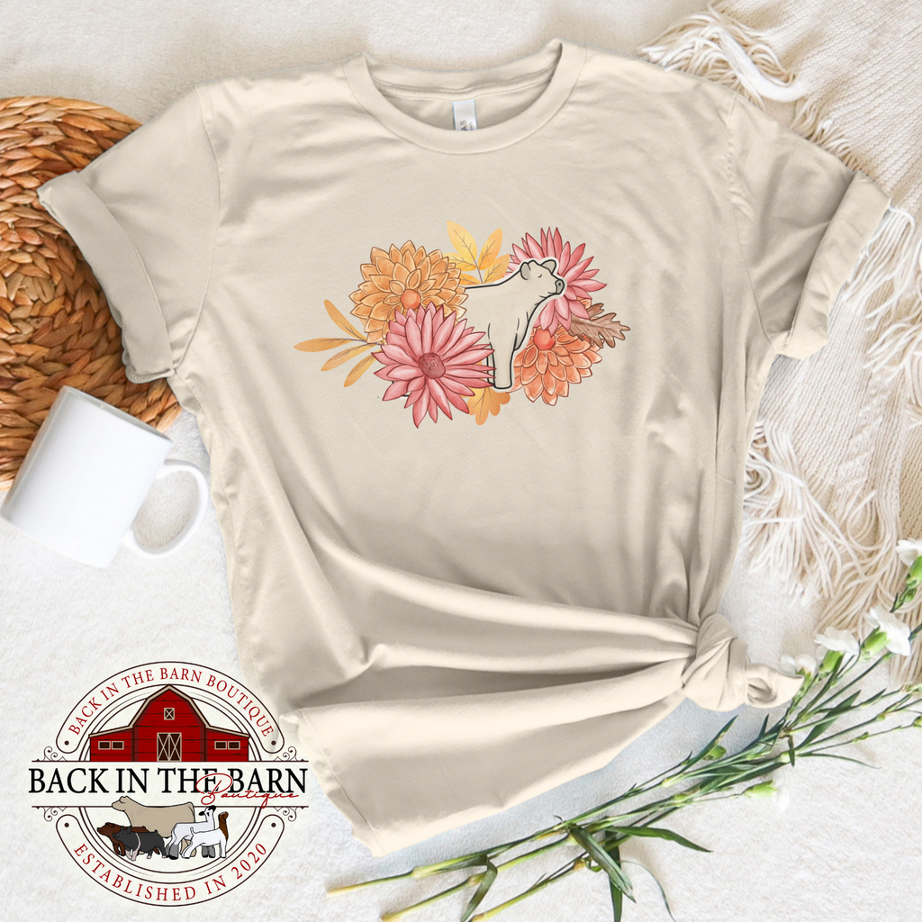 Fall Leaves Cattle Shirt