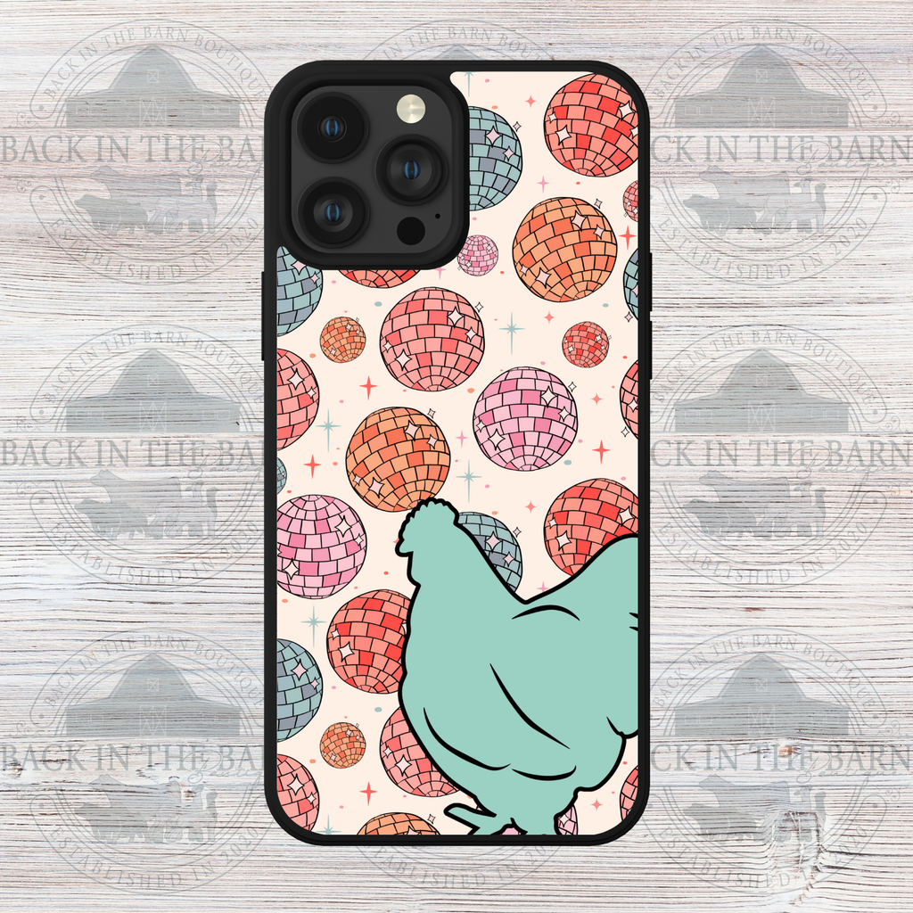 Disco Party Chicken Phone Case