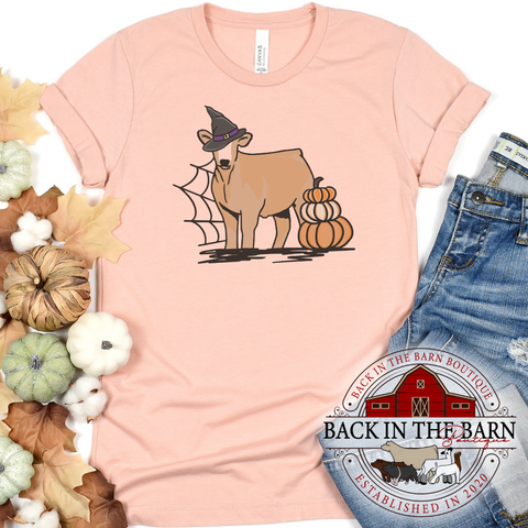 Pumpkin Stack Cattle Shirt