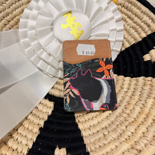 Back of Phone Pig Card Wallet