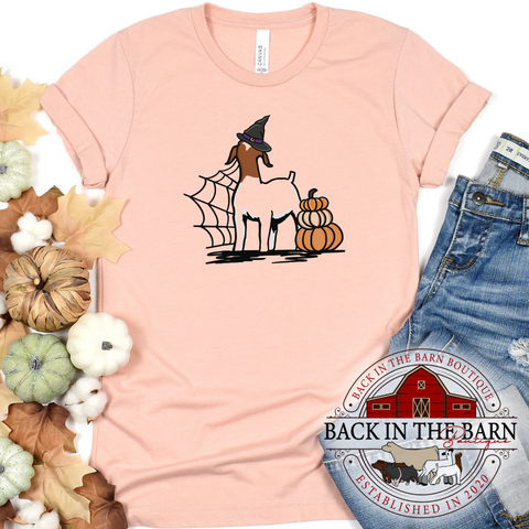 Pumpkin Stack Goat Shirt