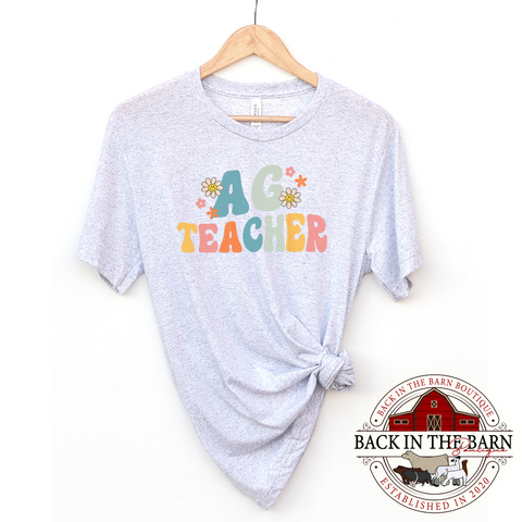 Retro Ag Teacher Shirt