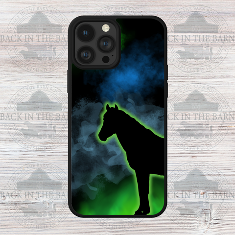 Green Smoke Horse Phone Case