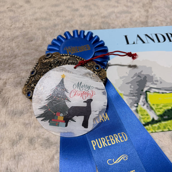 Acrylic Breed Lamb Ornaments