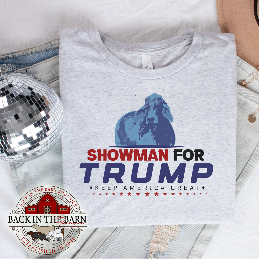 Showman For TRUMP Brahma Cattle Shirt