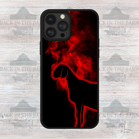 Red Flame Dairy Goat Phone Case