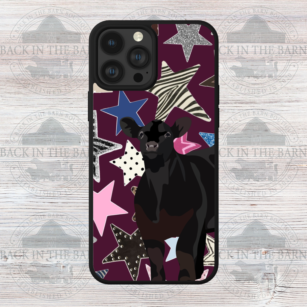 Trendy Star Cattle Phone Case