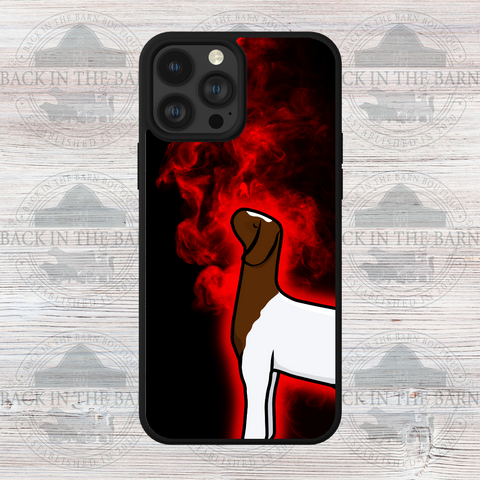 Red Flame Goat Phone Case