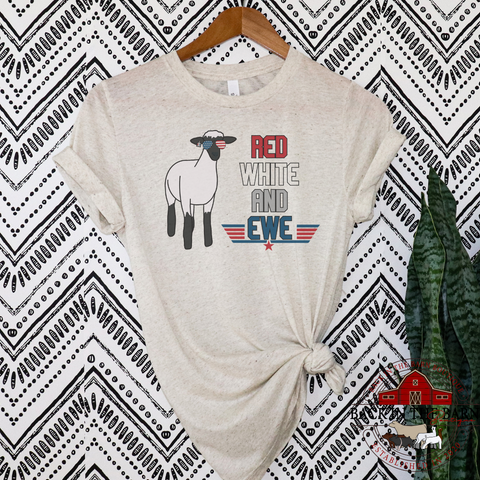 Red, White, and Ewe Lamb Shirt