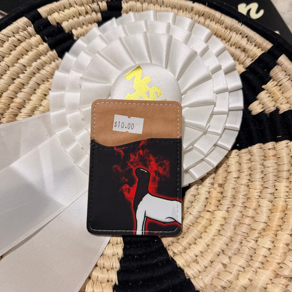 Back of Phone Goat Card Wallet
