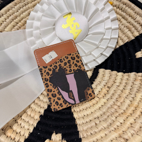 Back of Phone Pig Card Wallet