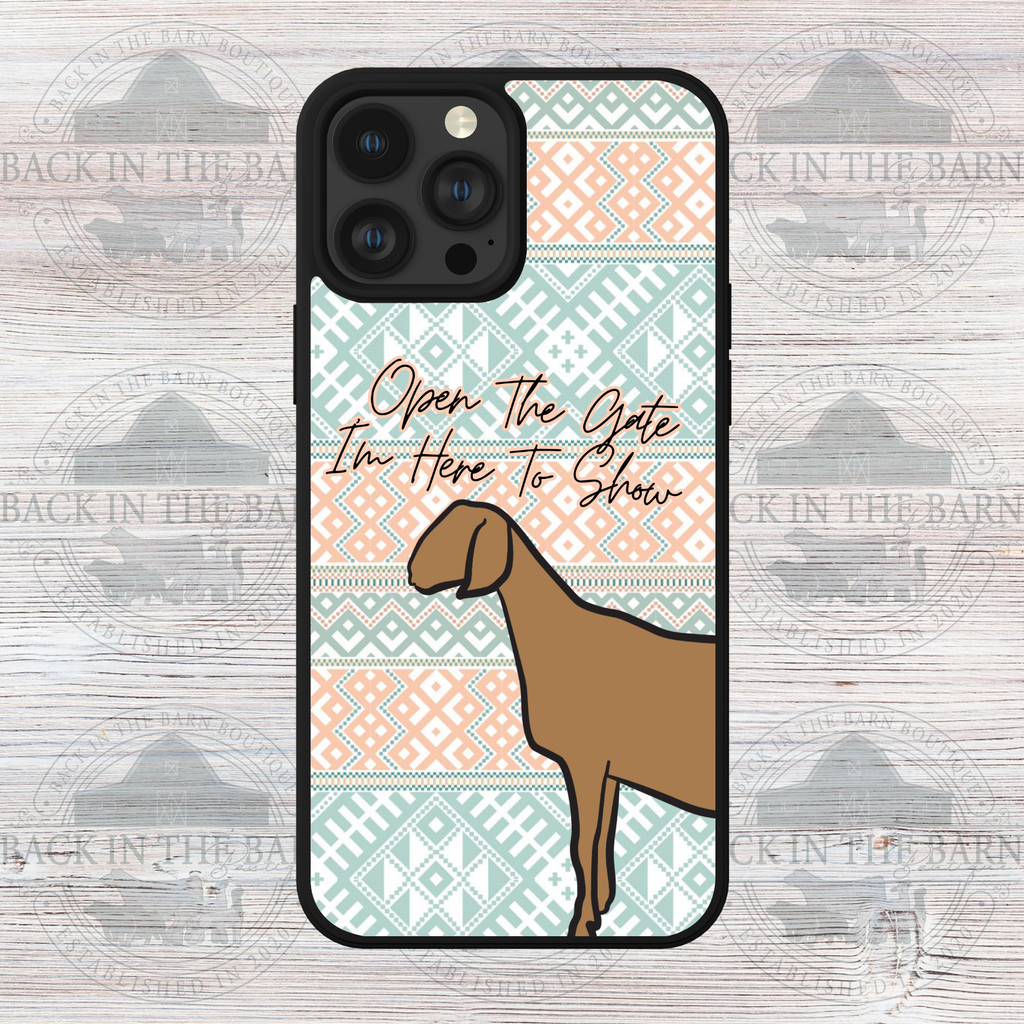 Open the Gate Dairy Goat Phone Case