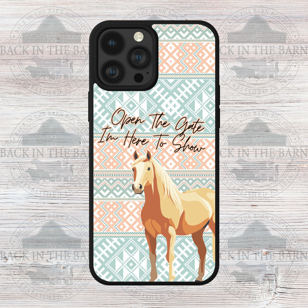 Open the Gate Horse Phone Case