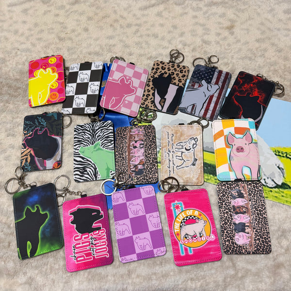 Pig Keychain Wallet