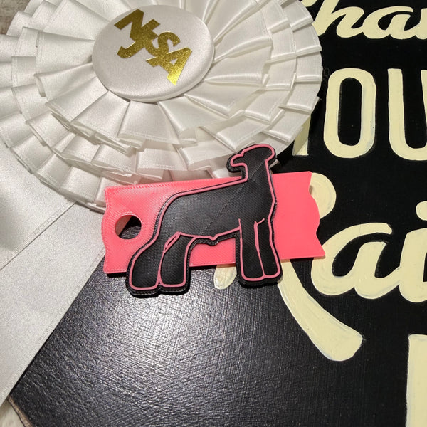 40oz Lamb Straw Topper