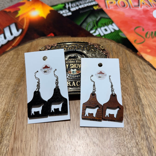 Cattle Ear Tag Earrings
