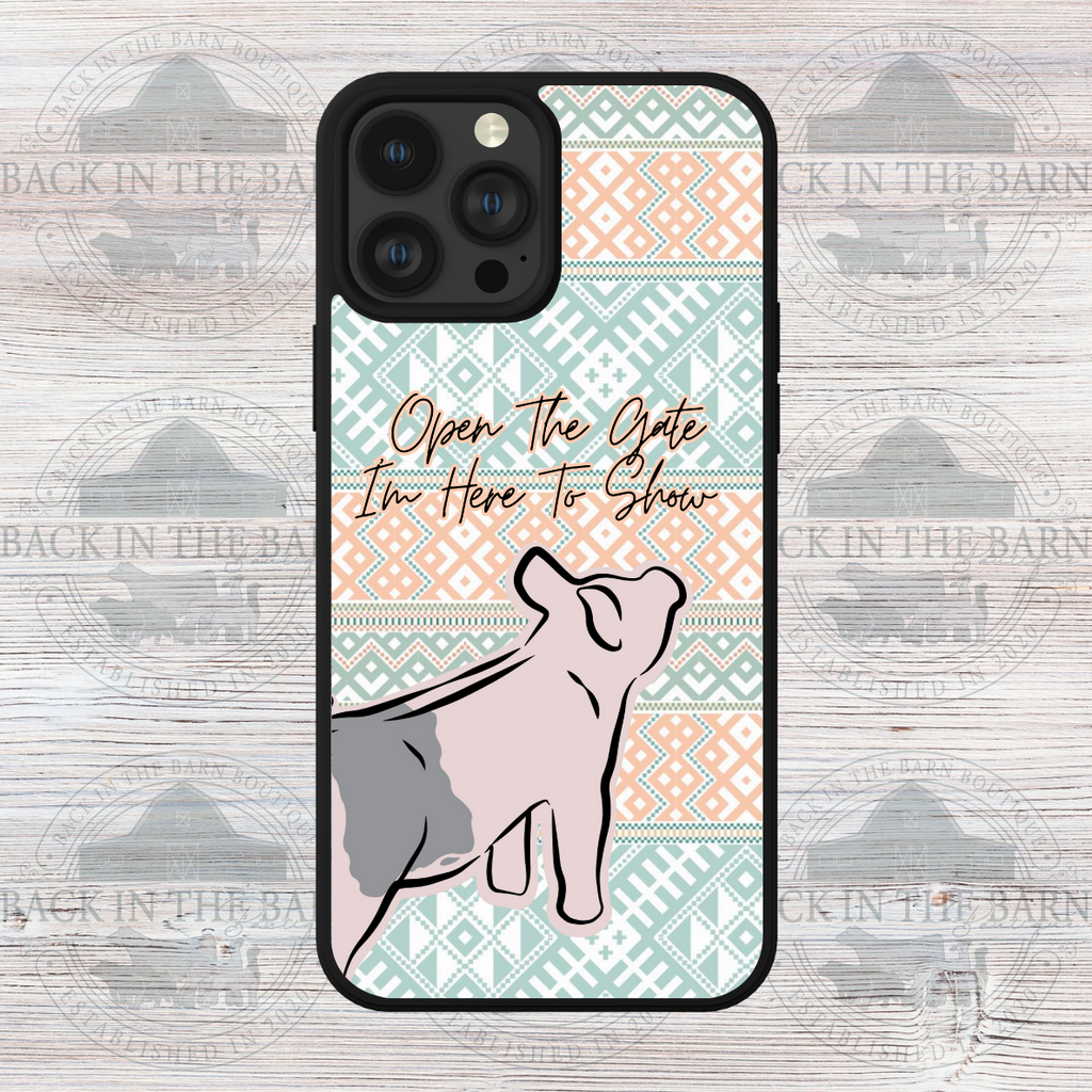 Open The Gate Pig Phone Case