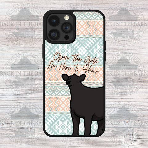 Open The Gate Cattle Phone Case