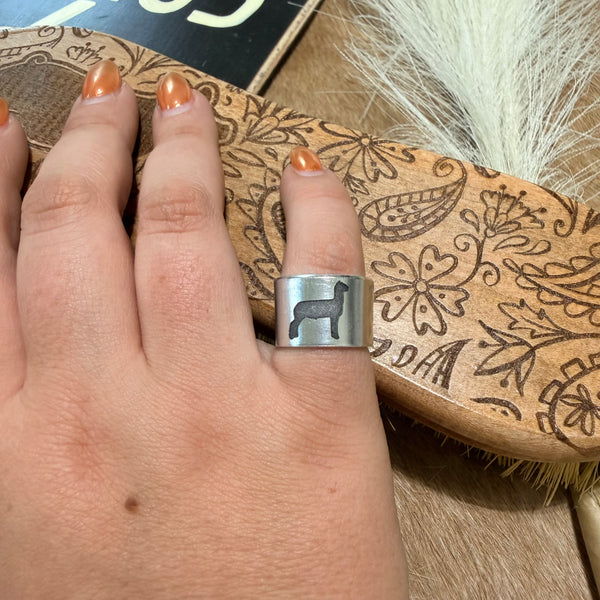 Engraved Livestock Ring