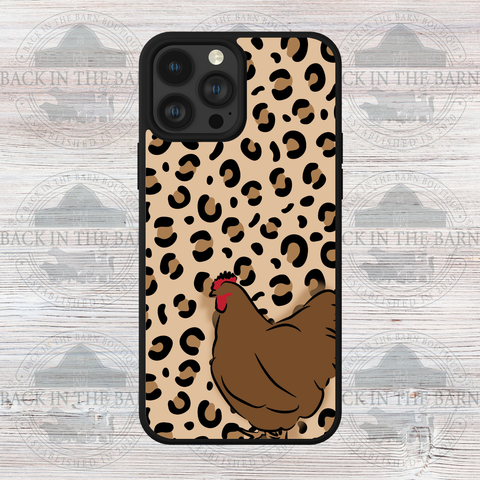 Cheetah Chicken Phone Case