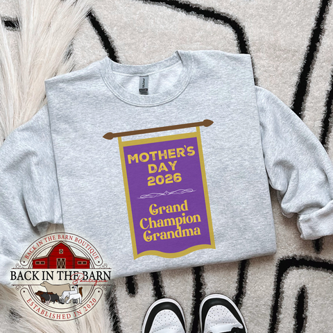 2026 Grand Champion Grandma Crewneck