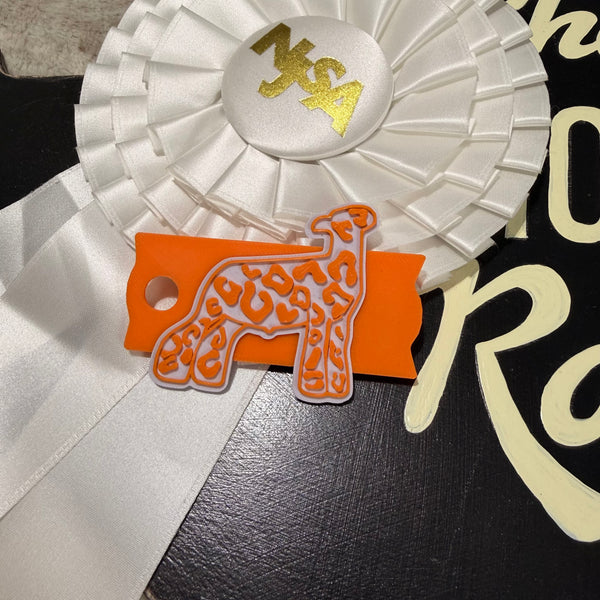 40oz Lamb Straw Topper