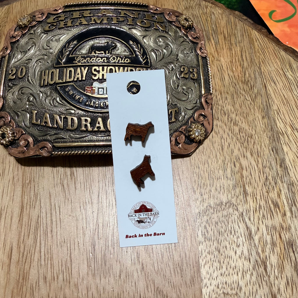 Cattle Stud Earrings