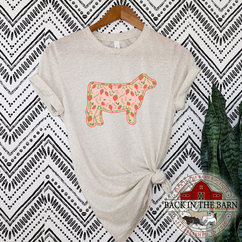 Strawberry Fields Cattle Shirt