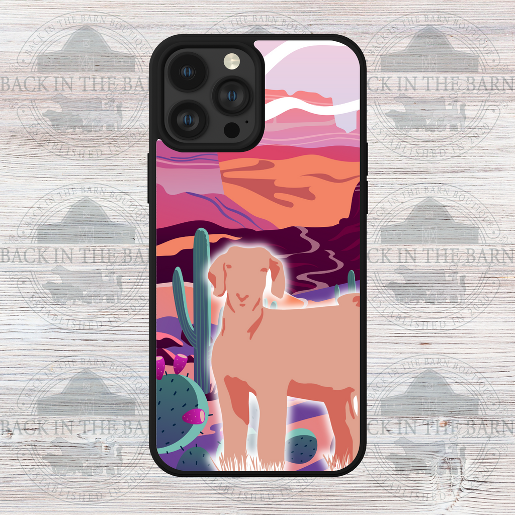 Western Sunset Goat Phone Case