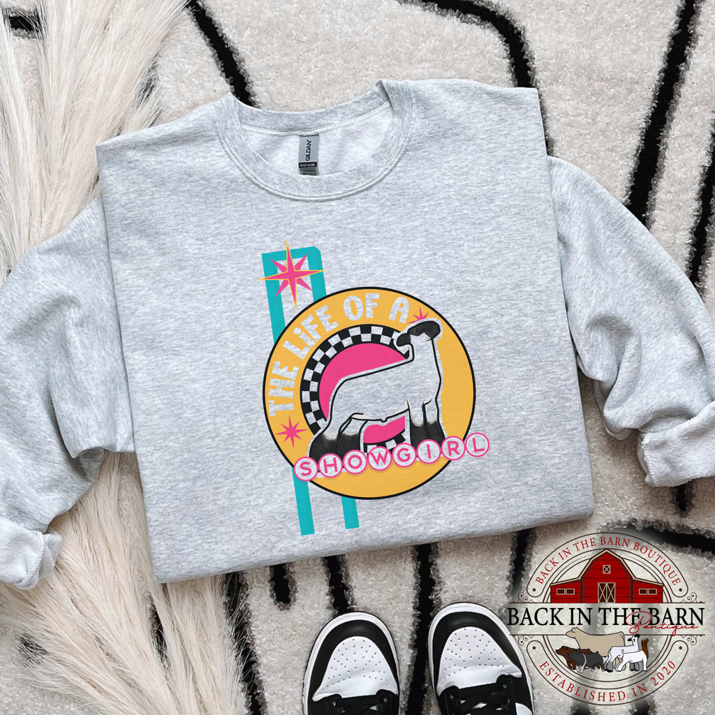 Life of a Showgirl Lamb Crewneck