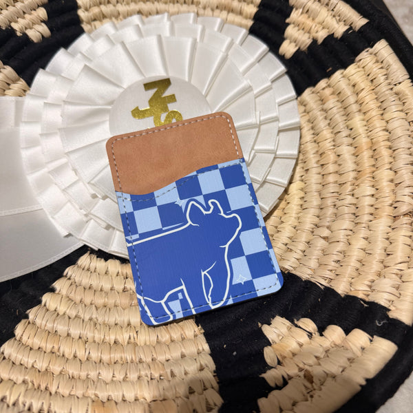 Back of Phone Pig Card Wallet