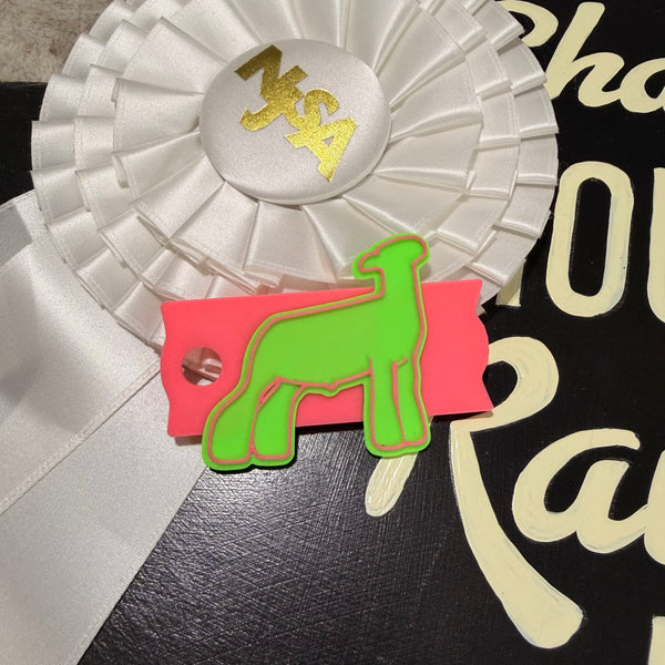 40oz Lamb Straw Topper