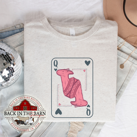 Queen of Hearts Lamb Shirt