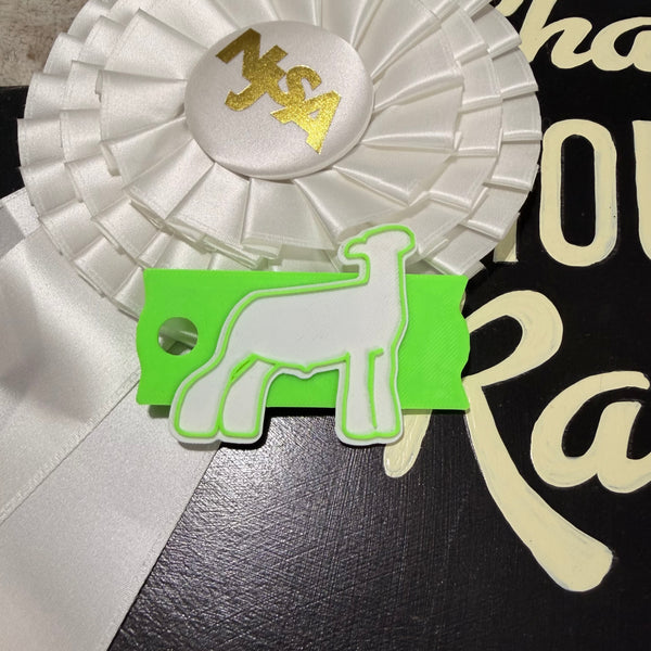 40oz Lamb Straw Topper