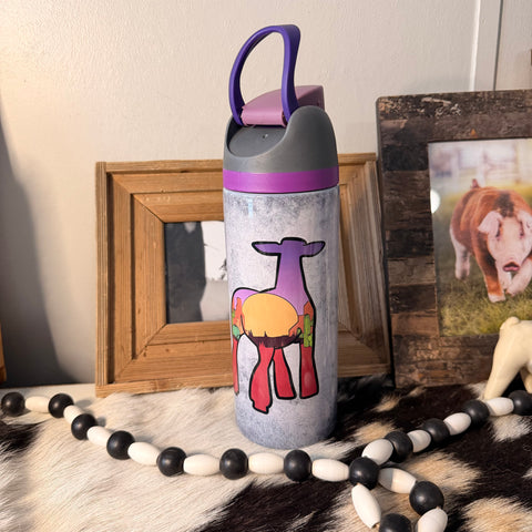 Desert Sunset Sip Top Lamb Tumbler