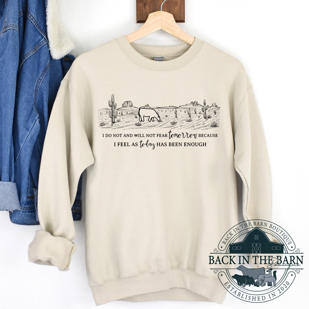 Fear and Fridays Cattle Crewneck