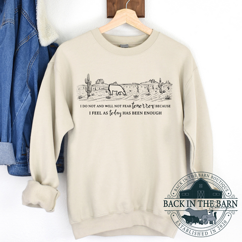 Fear and Fridays Cattle Crewneck