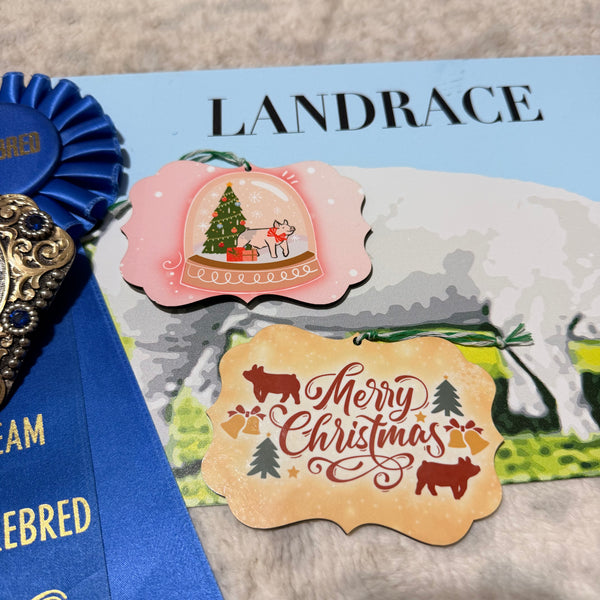 Sublimation Pig Ornaments