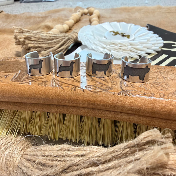 Engraved Livestock Ring