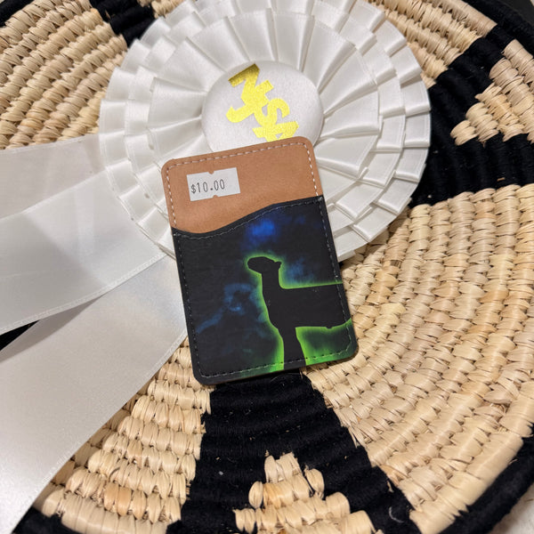 Back of Phone Lamb Card Wallet