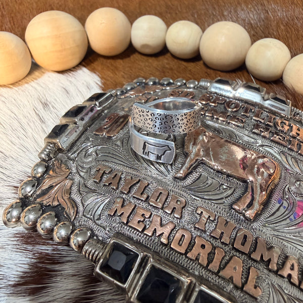 Adjustable Stamped Cattle Rings