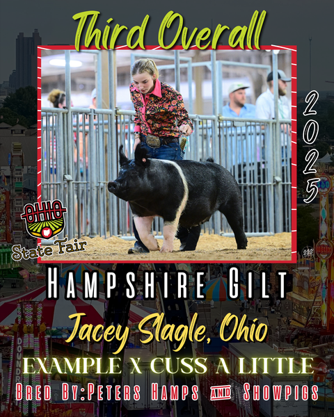 Vinyl Award Banner Ohio State Fair 2025