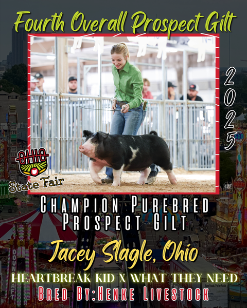 Vinyl Award Banner Ohio State Fair 2025