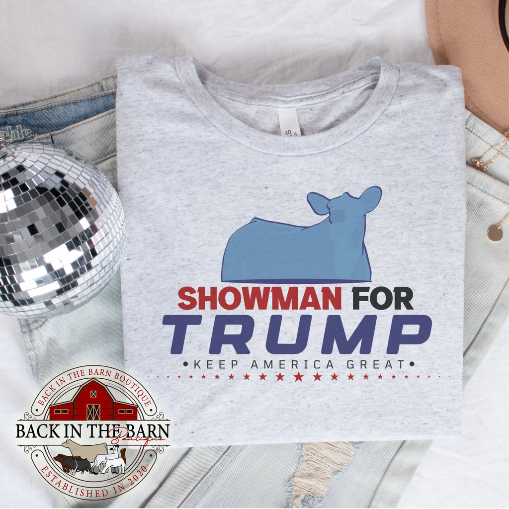 Showman For TRUMP Cattle Shirt