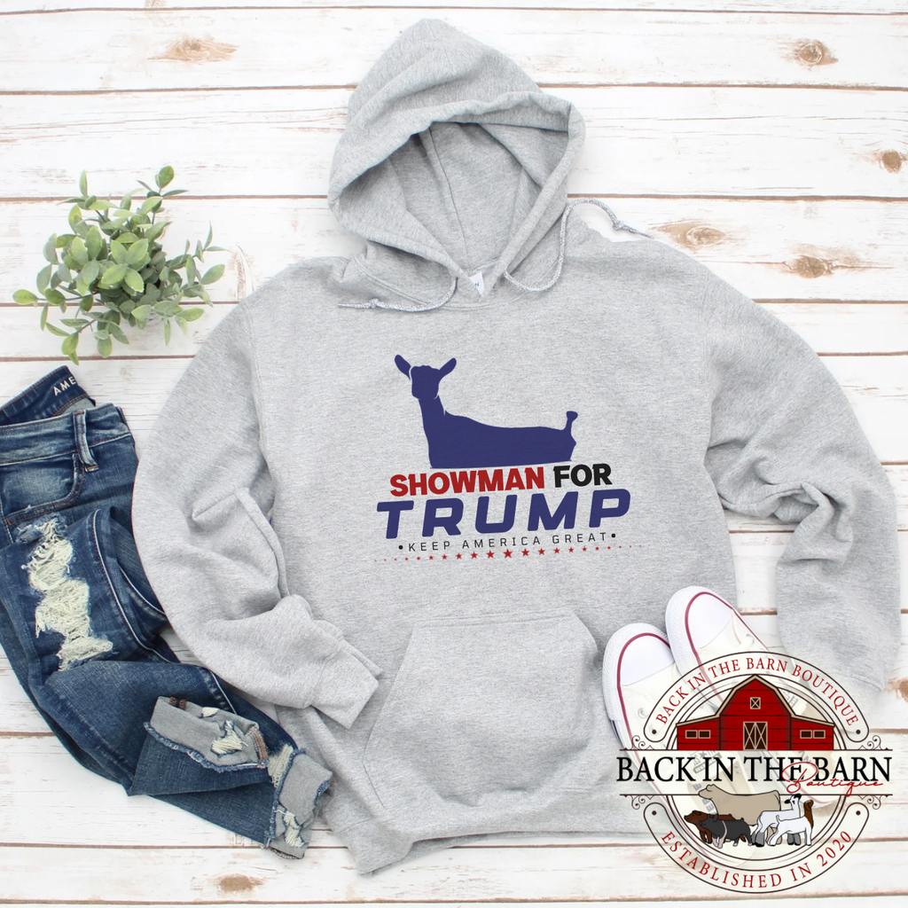 Showman For TRUMP Dairy Goat Sweatshirt