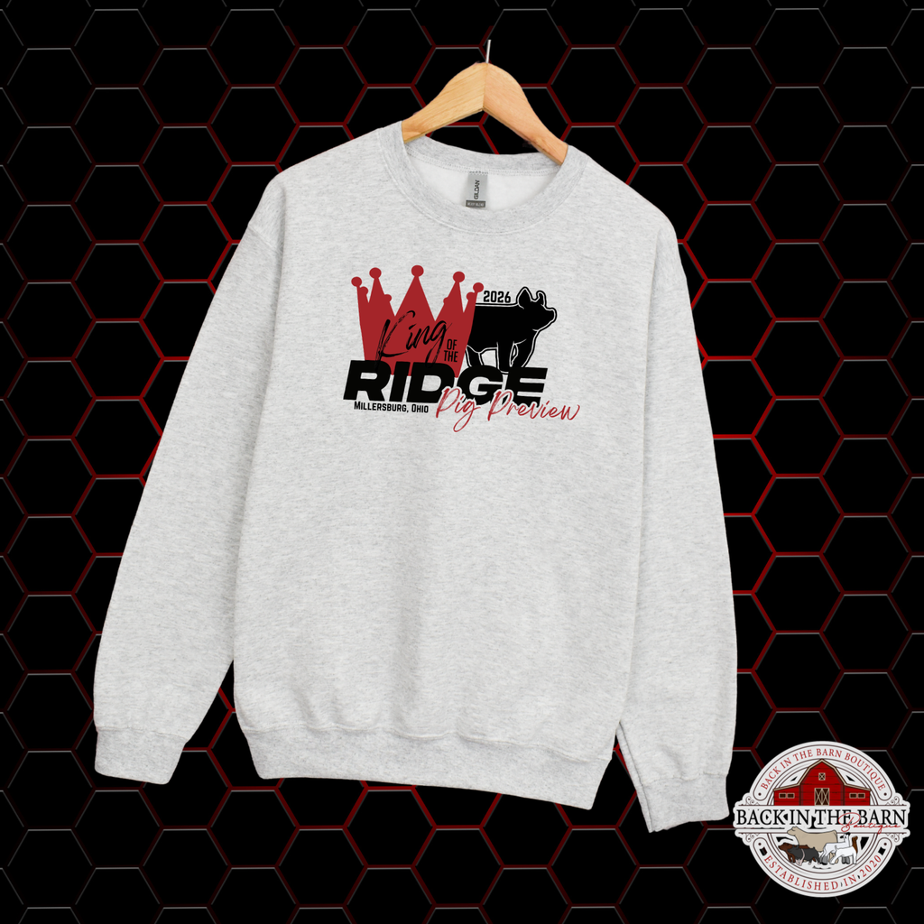 2026 King of the Ridge Pig Preview PREORDER Crewneck
