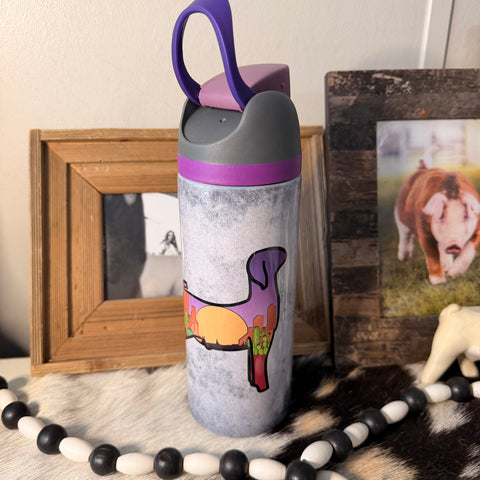 Desert Sunset Sip Top Goat Tumbler