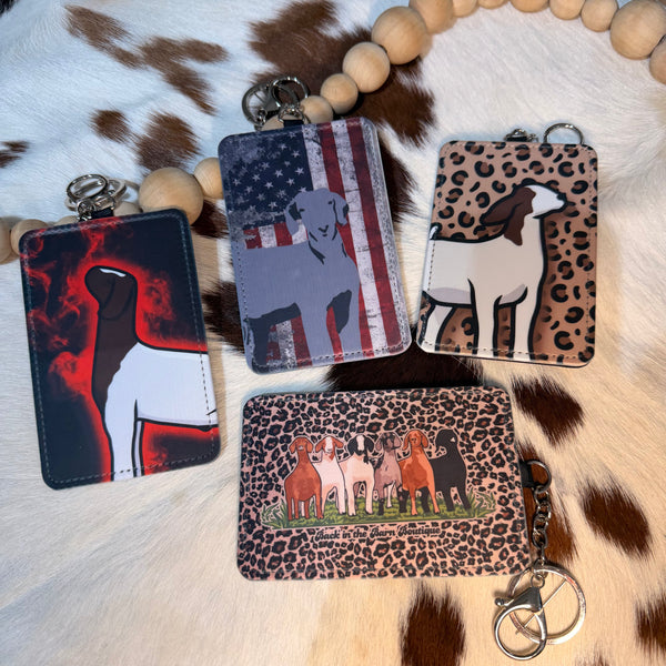 Goat Keychain Wallet