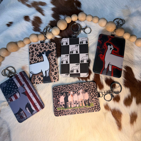 Lamb Keychain Wallet